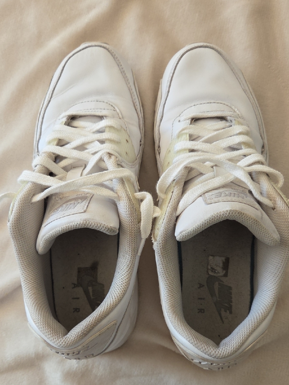 GUC Men's Nike Air Max, White, Size 10.5 - Picture 7 of 8